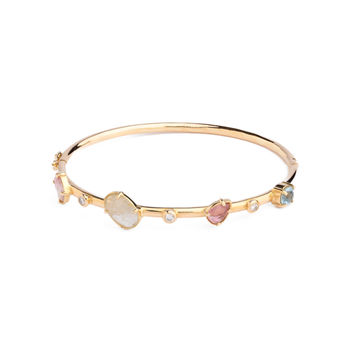 Multi-stone Bangle