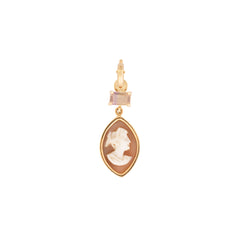 Antique Cameo & Ametrine Charm