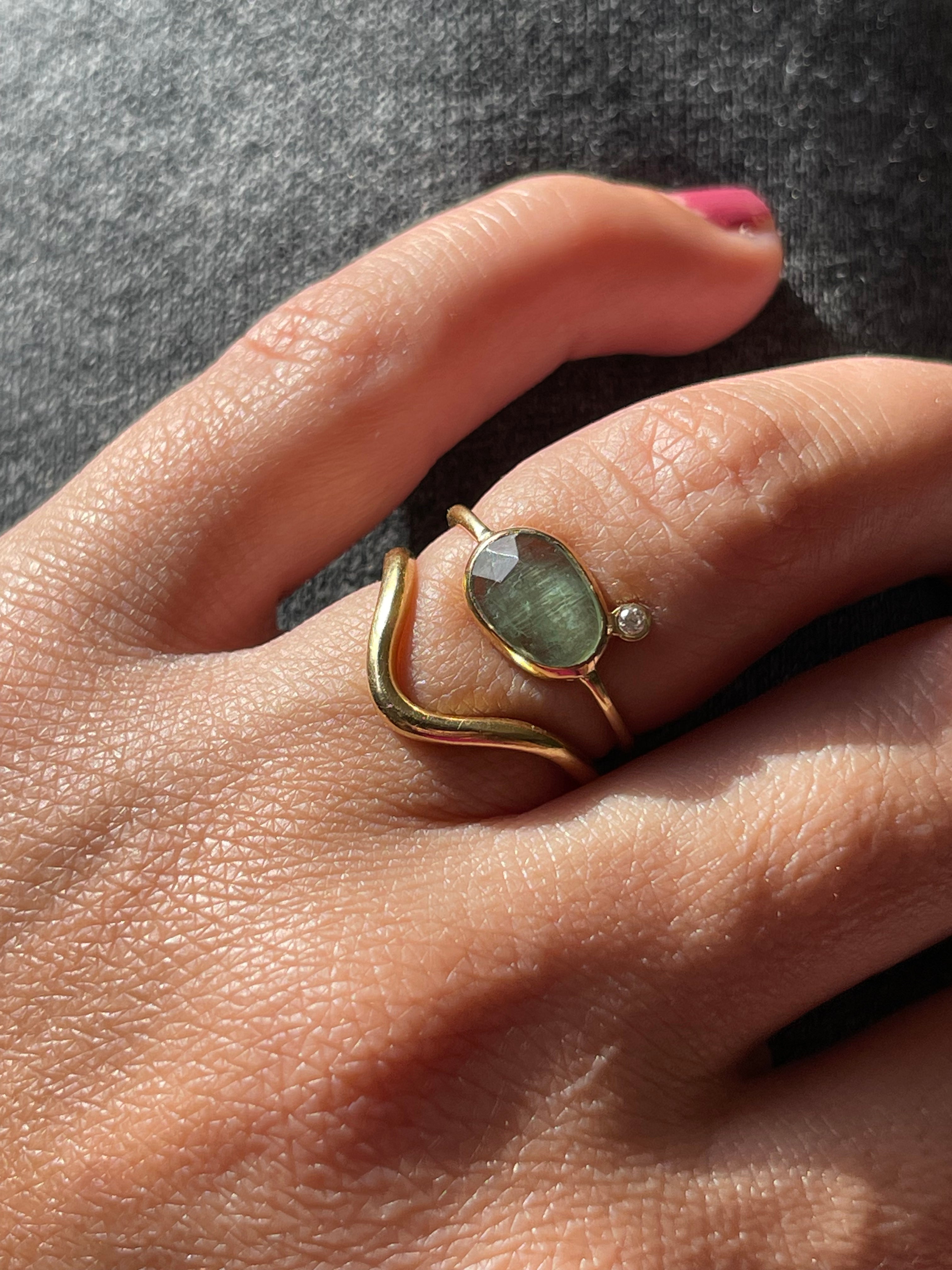 Green Lunar Ring