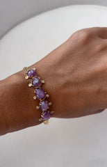 Star Sapphire Garland Cuff