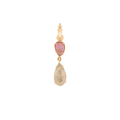 Pink Tourmaline & Zultanite Charm